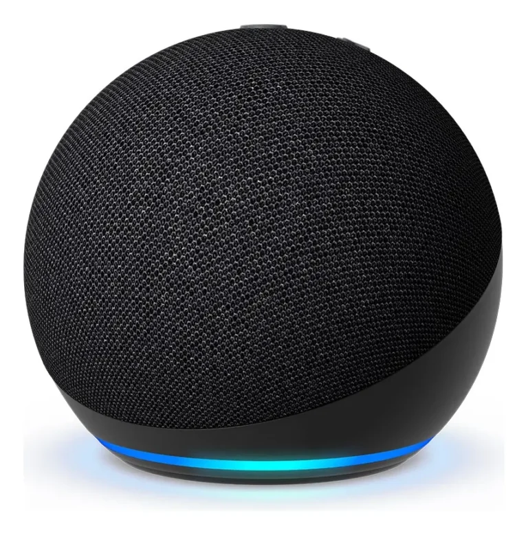 Caixa de som inteligente Echo Dot 5ª geração preta com Alexa