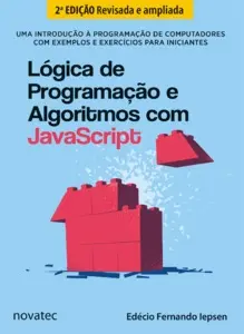 Capa do livro Lógica de Programação e Algoritmos com JavaScript